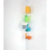 4 Tier Shower Organizer White - Bath Bliss -HOMCOM Store GUEST 8a921736 5506 4bbe 9023 c46196ef8b29