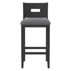 Allbritton Wood Bar Height Stool Antiqued Brown - Hillsdale Furniture -HOMCOM Store GUEST 8a93d61e 53a8 4807 8912 c884faad6968