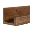 42" Levie Wooden Picture Ledge Wall Shelf Rustic Brown - Kate & Laurel All Things Decor -HOMCOM Store GUEST 8b666491 be6e 466a ab18 ca529065fda9