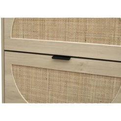 Arina 63.9'' H X 37'' W X 9.45'' D Farmhouse Natural Rattan Shoe Cabinet For 16 Pairs Design Mirror With 4 Flip Down Drawers - The Pop Maison 18 Arina 63.9'' H X 37'' W X 9.45'' D Farmhouse Natural Rattan Shoe Cabinet For 16 Pairs Design Mirror With 4 Flip Down Drawers - The Pop Maison -HOMCOM Store GUEST 8b8205e4 6e3e 45d8 888a 27ccb920469e