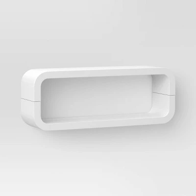 16" X 4" Engineered Wood Shelf - Threshold™ 8 16" X 4" Engineered Wood Shelf - Threshold™ - Image 6