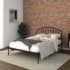 Remi Metal Platform Bed Frame Black - Room & Joy