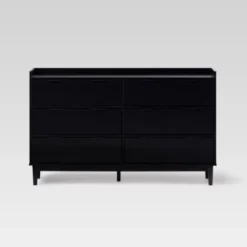 Mid-Century Modern Solid Wood 6 Drawer Double Dresser - Saracina Home -HOMCOM Store GUEST 90151679 33ac 41ca 9018 ea6b115ba554