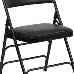 Flash Furniture 4 Pack HERCULES Series Curved Triple Braced & Double Hinged Upholstered Metal Folding Chair 22 Flash Furniture 4 Pack HERCULES Series Curved Triple Braced & Double Hinged Upholstered Metal Folding Chair -HOMCOM Store GUEST 914004c5 a2f8 4e37 bc0f cb4640c8b203