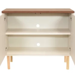 Sunnydaze Decor Sunnydaze Indoor Mid-Century Modern 2-Door Accent Buffet Cabinet With Shelves -HOMCOM Store GUEST 916f48d7 b231 4345 a445 141d527a3799