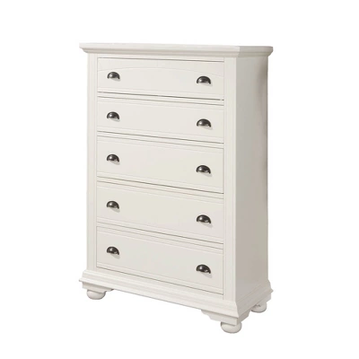 Aiden Cottage 5-Drawer Chest White - Picket House Furnishings 3 Aiden Cottage 5-Drawer Chest White - Picket House Furnishings