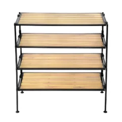 Seville Classics 2 Tier Stackable Aspen Resin Slat Shoe Rack Black 20 Seville Classics 2 Tier Stackable Aspen Resin Slat Shoe Rack Black -HOMCOM Store GUEST 92872aae 5015 4cb7 ab1d 1d62ee8446d6
