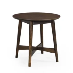 Behrens Mid-Century Modern Wood End Table - Christopher Knight Home -HOMCOM Store GUEST 92a8cee2 be94 44d1 8094 24c20526f0b3