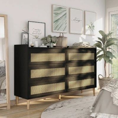 63" Warren 6 Drawer Dresser - MiBasics 3 63" Warren 6 Drawer Dresser - MiBasics