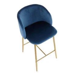 Set Of 2 Fran Contemporary Counter Height Barstools - LumiSource -HOMCOM Store GUEST 93c54a36 2422 4c1f 8bfd b8b1ddec3d86