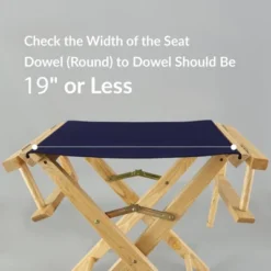 Director's Chair Replacement Canvas Tropical Sea - Flora Home -HOMCOM Store GUEST 94307bec 8f98 4a11 8a4e 56c204988b11