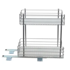 Household Essentials 12" 2-Tier Pantry Organizer Nickel 9 Household Essentials 12" 2-Tier Pantry Organizer Nickel -HOMCOM Store GUEST 949f59b6 c99a 4400 88ea 6b1600e5444b