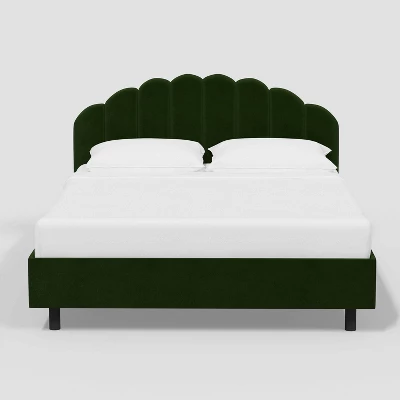 Emma Platform Bed In Luxe Velvet - Threshold™ 3 Emma Platform Bed In Luxe Velvet - Threshold™