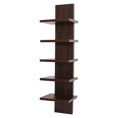 30" X 6" Slim Vertical Column Wall Shelf - Danya B. 8 30" X 6" Slim Vertical Column Wall Shelf - Danya B. - Image 6