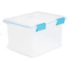 Sterilite 32 Quart Stackable Clear Plastic Storage Tote Container With Blue Gasket Latching Lid For Home And Office Organization, Clear 1 Sterilite 32 Quart Stackable Clear Plastic Storage Tote Container With Blue Gasket Latching Lid For Home And Office Organization, Clear -HOMCOM Store GUEST 961a47fe 35e8 46b3 adf5 1009ac9db28a