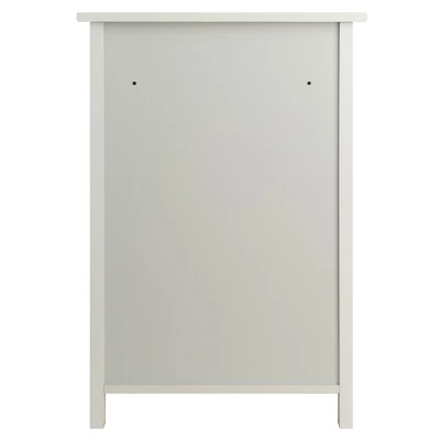 Delta File Cabinet - White - Winsome 6 Delta File Cabinet - White - Winsome - Image 4