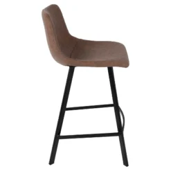 Set Of 2 26" Outlaw Industrial Counter Height Barstool - Lumisource -HOMCOM Store GUEST 9864e8e0 5d83 4ae7 8cb5 d80780fcb460