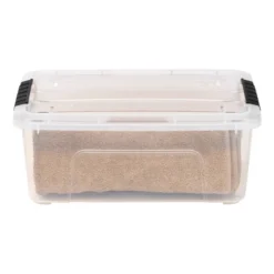 IRIS Stack And Pull Storage Bin With Lid Clear -HOMCOM Store GUEST 99bcd306 cdc0 4db1 9715 3bdfc56de898