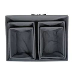 Design Imports Set Of 5 Vintage Gray Wire Liner Baskets Gray 14 Design Imports Set Of 5 Vintage Gray Wire Liner Baskets Gray -HOMCOM Store GUEST 9b99da7e 7989 471b a4c0 1d89fdc52669