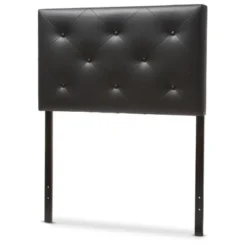 Twin Baltimore Modern And Contemporary Faux Leather Upholstered Headboard - Baxton Studio -HOMCOM Store GUEST 9bb276ac 7afd 462b a0c1 2e70c5ffcc4f