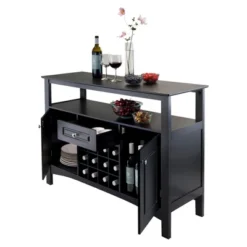 Jasper Buffet Wood/Black - Winsome -HOMCOM Store GUEST 9d91e878 17fd 486c 9dd0 1e7b0f51de8f