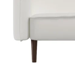 Convertible Futon Sofa Bed With Wooden Legs - ModernLuxe -HOMCOM Store GUEST 9ef1d1bb 66c2 4da4 8782 414addb20f8d