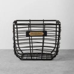 Wire Storage Basket Black - Hearth & Hand™ With Magnolia -HOMCOM Store GUEST 9efe2300 6485 4139 a4f9 0d72fff69623