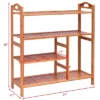 Costway 4 Tier Multifunction Bamboo Shoe Rack Boot Tower Shelf Storage Organizer Stand 2 Costway 4 Tier Multifunction Bamboo Shoe Rack Boot Tower Shelf Storage Organizer Stand -HOMCOM Store GUEST 9f4b2b53 b06b 4b2f bf4d 0aa91e546c76