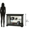 Howard Miller 680594 Howard Miller Underhill Ii Curio Cabinet 680594 Black Satin -HOMCOM Store GUEST a01512f3 3bd1 4d45 a819 a002a4c22304