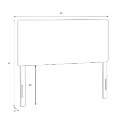 Olivia Upholstered Headboard In Pattern - Skyline Furniture 14 Olivia Upholstered Headboard In Pattern - Skyline Furniture -HOMCOM Store GUEST a0be2a37 23af 4c1a 987b e7f848f95e4b