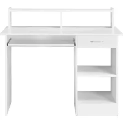 Yaheetech Home Office Wood Computer Desk With Storage Drawers -HOMCOM Store GUEST a2619638 ef0a 42b9 bd2d dc2c419373df