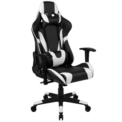 Flash Furniture Gaming Desk And Reclining Gaming Chair Set With Cup Holder, Headphone Hook & 2 Wire Management Holes 13 Flash Furniture Gaming Desk And Reclining Gaming Chair Set With Cup Holder, Headphone Hook & 2 Wire Management Holes - Image 11