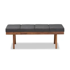 Larisa Wood Bench - Baxton Studio -HOMCOM Store GUEST a4f4f317 e9e1 41a2 8a0b 8fc30db44b2a