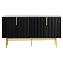 Modern Sideboard, Buffet Cabinet With Metal Handles & Legs-ModernLuxe -HOMCOM Store GUEST a6fc23ce 2f1e 4320 a7f8 825352776719