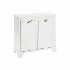 Crosley Linen Hamper In White -HOMCOM Store GUEST a8debaba 3dad 419f 8839 e0c452e169dd
