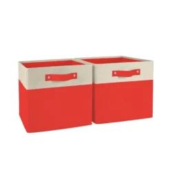 2pc Kids' 10.5" Two-Toned Folding Storage Bin Set - RiverRidge Home 30 2pc Kids' 10.5" Two-Toned Folding Storage Bin Set - RiverRidge Home -HOMCOM Store GUEST a8eac66a 9058 4bec 85c5 19ae38a31c4e