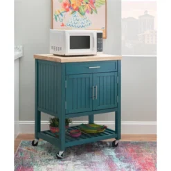 Abigail Kitchen Cart Teal - Powell Company 31 Abigail Kitchen Cart Teal - Powell Company -HOMCOM Store GUEST a98abf31 e80c 40dd b79f a29fb8fbae5c