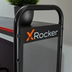 ICarus Mesh Gaming Desk With Wood Desktop - X Rocker -HOMCOM Store GUEST a9ca9c61 9ac4 47ca 9030 c7dc8843f9cd