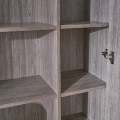 2pc Ellison Mid Century Modern Home Office Set Gray - Christopher Knight Home -HOMCOM Store GUEST abf6276e a86f 4bdc 82f8 c27c02fb4511