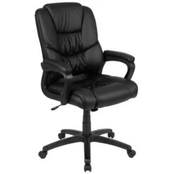 Flash Furniture Flash Fundamentals Big & Tall 400 Lb. Rated LeatherSoft Swivel Office Chair With Padded Arms 30 Flash Furniture Flash Fundamentals Big & Tall 400 Lb. Rated LeatherSoft Swivel Office Chair With Padded Arms -HOMCOM Store GUEST ac4a5529 ddd2 4d1f 91c3 04e5f1e03635