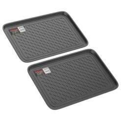 Fleming Supply All-Weather Plastic Indoor/Outdoor Boot Tray Set - 2 Pcs, Dark Gray 15 Fleming Supply All-Weather Plastic Indoor/Outdoor Boot Tray Set - 2 Pcs, Dark Gray -HOMCOM Store GUEST ad49339b 9ce8 4f68 8789 7f1b136b7f74