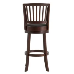 29" Falia Dark Cherry Finish Linen Swivel Barstool Height Chair - Inspire Q 14 29" Falia Dark Cherry Finish Linen Swivel Barstool Height Chair - Inspire Q -HOMCOM Store GUEST ad555845 38a8 49d4 854c 972264d66033