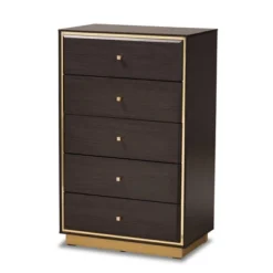 Cormac Wood And Metal 5 Drawer Storage Chest - Baxton Studio 22 Cormac Wood And Metal 5 Drawer Storage Chest - Baxton Studio -HOMCOM Store GUEST adb6f040 14ea 4425 a205 84e6c70d9f08