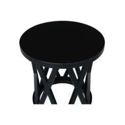 24" Ceylon Round End Table - International Concepts -HOMCOM Store GUEST ae3b231c 1571 44d9 9543 b0d51d03427f