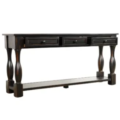 64"L Extra-thick Console Table With Drawers And Shelf-ModernLuxe 12 64"L Extra-thick Console Table With Drawers And Shelf-ModernLuxe -HOMCOM Store GUEST aec834f2 62e5 41b6 93d8 0fd854f2f820