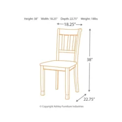 2pc Owingsville Dining Room Side Chair Brown - Signature Design By Ashley -HOMCOM Store GUEST aed47b90 aec8 4cc1 a7eb bbc3bd3423b4