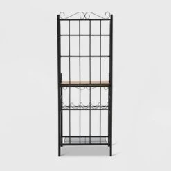 Praha Bakers Rack Black - Boraam -HOMCOM Store GUEST af2b7e01 0922 4449 aebc 38ea22eb9015