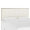 King Bella Nail Button Border Headboard Linen Talc - Skyline Furniture -HOMCOM Store GUEST af68e5fd 3675 48af 9d2f 7d1cc49c1f10