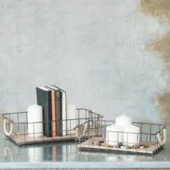 2pc Rectangle Rustic Wood And Metal Basket Set Brown - Stonebriar Collection 8 2pc Rectangle Rustic Wood And Metal Basket Set Brown - Stonebriar Collection -HOMCOM Store GUEST b1b955cb 63fc 49a9 93ba 9fe0a9f8537a