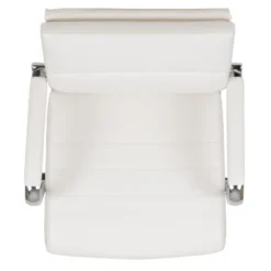 Merrick Lane Ergonomic Swivel Office Chair Panel Style Mid-Back Computer Desk Chair With Padded Metal Arms & Base -HOMCOM Store GUEST b1c7e144 e0f8 4021 b990 047c2cbd07d4